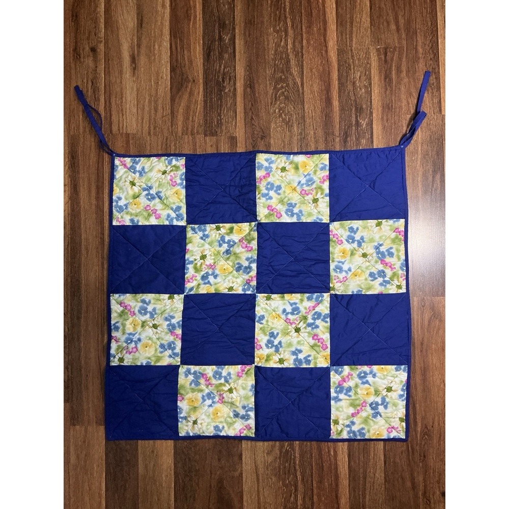 Handmade By Stitchin-N-Love Wall Hanging Patchwork Quilt 31in X 33in